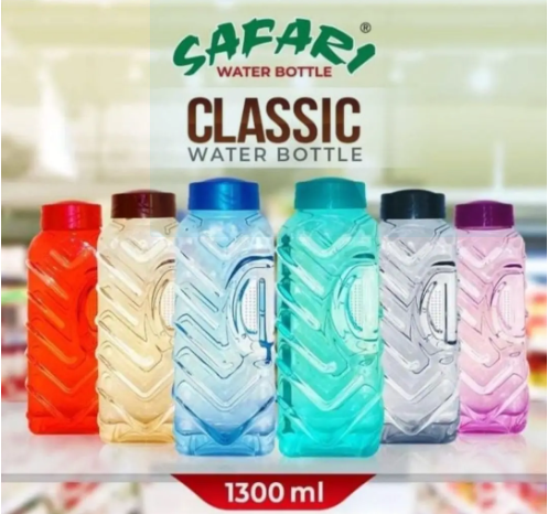 Pack of 2 Classic Fridge Water Bottles 1.3 Litre
